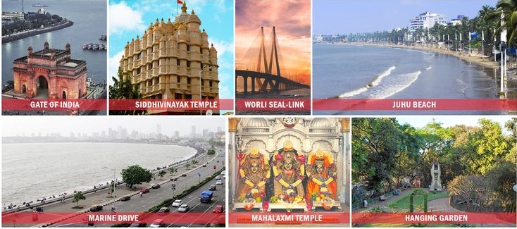 Family enjoying full-day Mumbai Darshan by cab